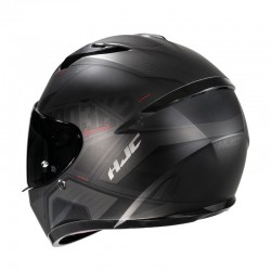 KASK HJC C10 INKA BLACK/RED 