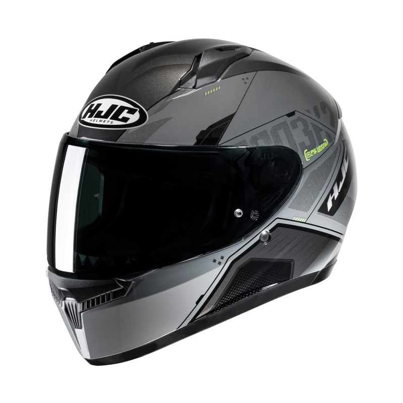 KASK HJC C10 INKA BLACK/YELLOW 