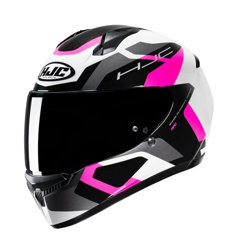 KASK HJC C10 TINS WHITE/PINK 