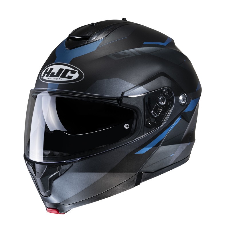 KASK HJC C91 KARAN BLACK/BLUE 