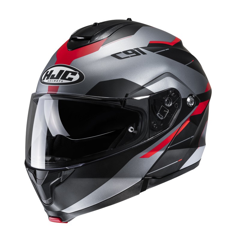 KASK HJC C91 KARAN GREY/RED 