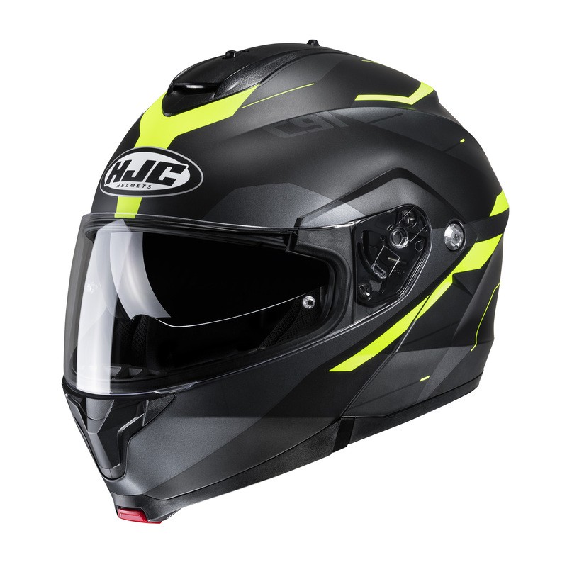 KASK HJC C91 KARAN BLACK/YELLOW 