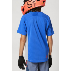 KOSZULKA ROWEROWA FOX JUNIOR DEFEND STEEL GREY  ENDURO CROSS