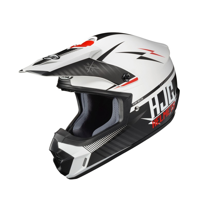 KASK HJC CS-MX II TWEEK WHITE/RED 