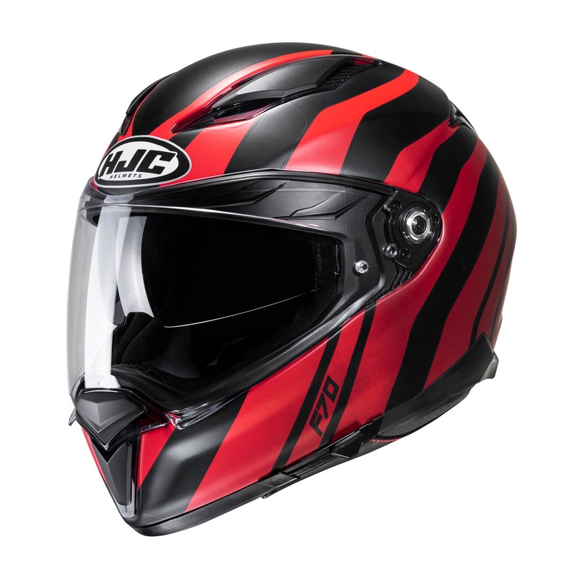 KASK HJC F70 GALLA BLACK/RED 