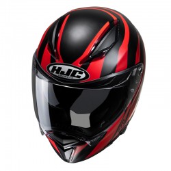 KASK HJC F70 GALLA BLACK/RED 