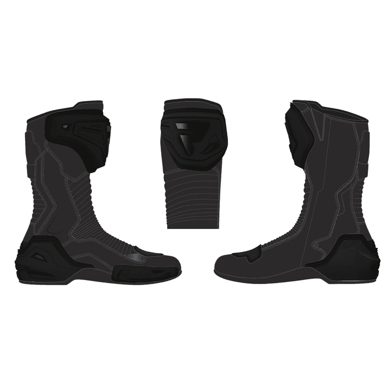 BUTY REBELHORN FIGHTER BLACK 36