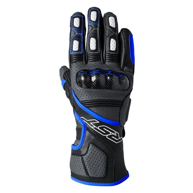 RĘKAWICE SKÓRZANE RST FULCRUM CE GREY/BLUE/BLACK  (3179)