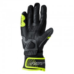 RĘKAWICE SKÓRZANE RST FULCRUM CE GREY/FLO YELLOW/BLACK  (3179)
