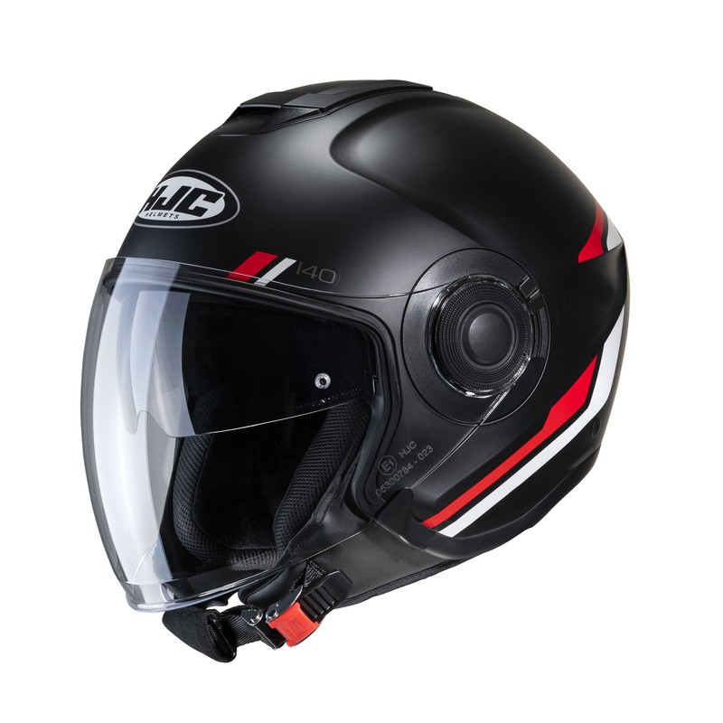 KASK HJC I40 PADDY BLACK/WHITE 