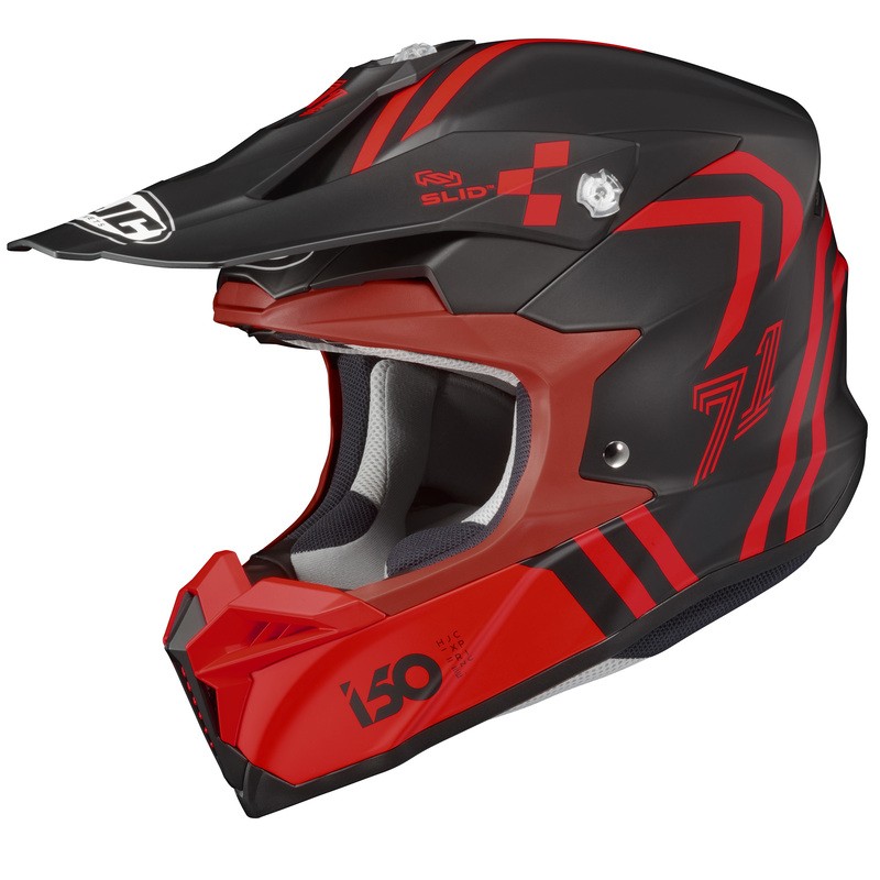 KASK HJC I50 HEX RED/BLACK 