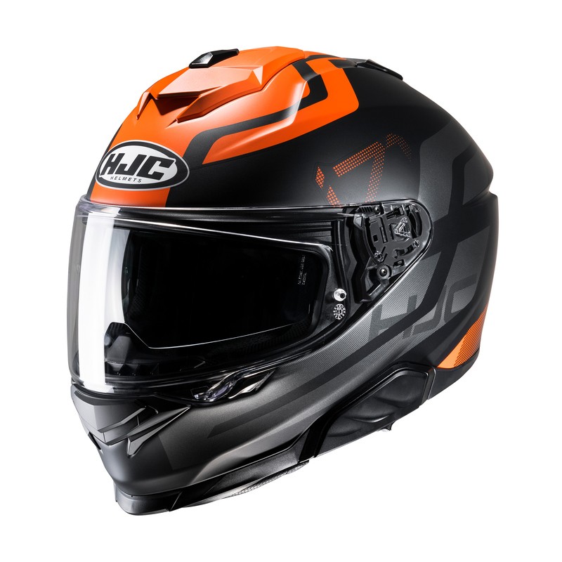 KASK HJC I71 ENTA BLACK/ORANGE 