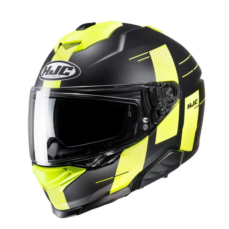 KASK HJC I71 PEKA BLACK/YELLOW 