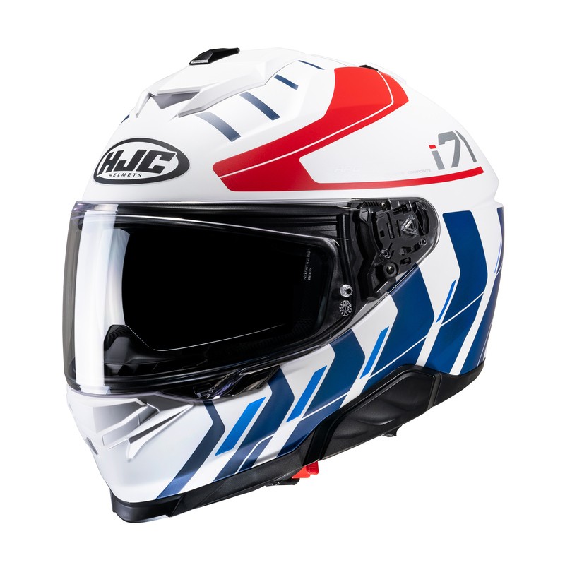 KASK HJC I71 SIMO WHITE/RED/BLUE 