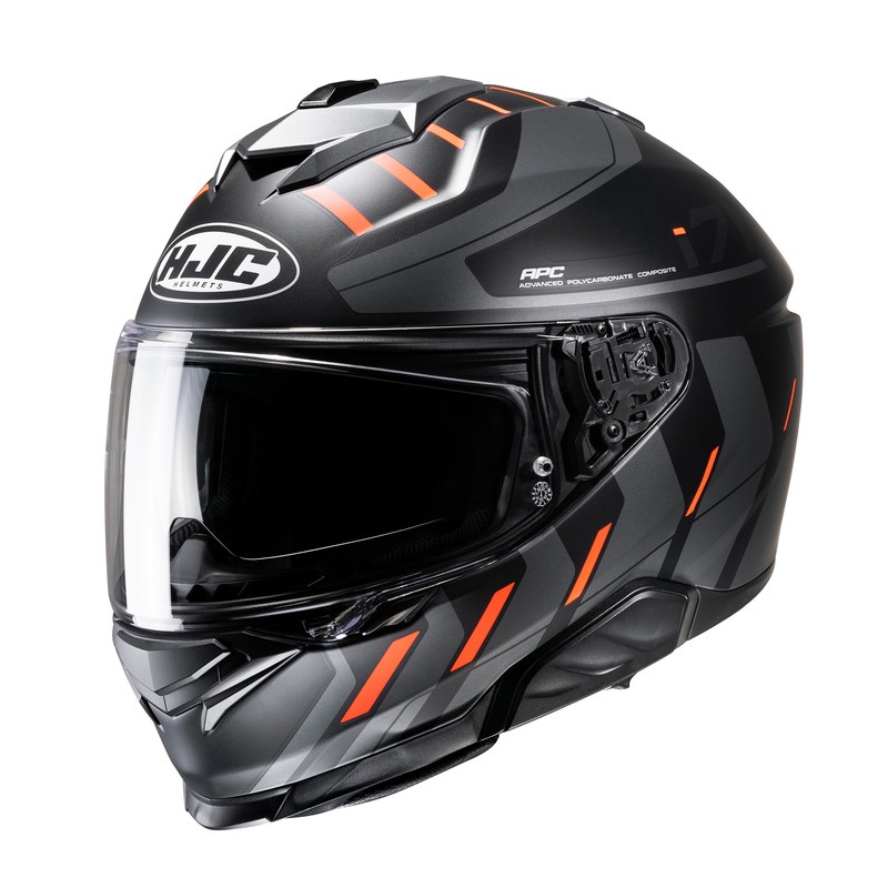 KASK HJC I71 SIMO GREY/ORANGE 