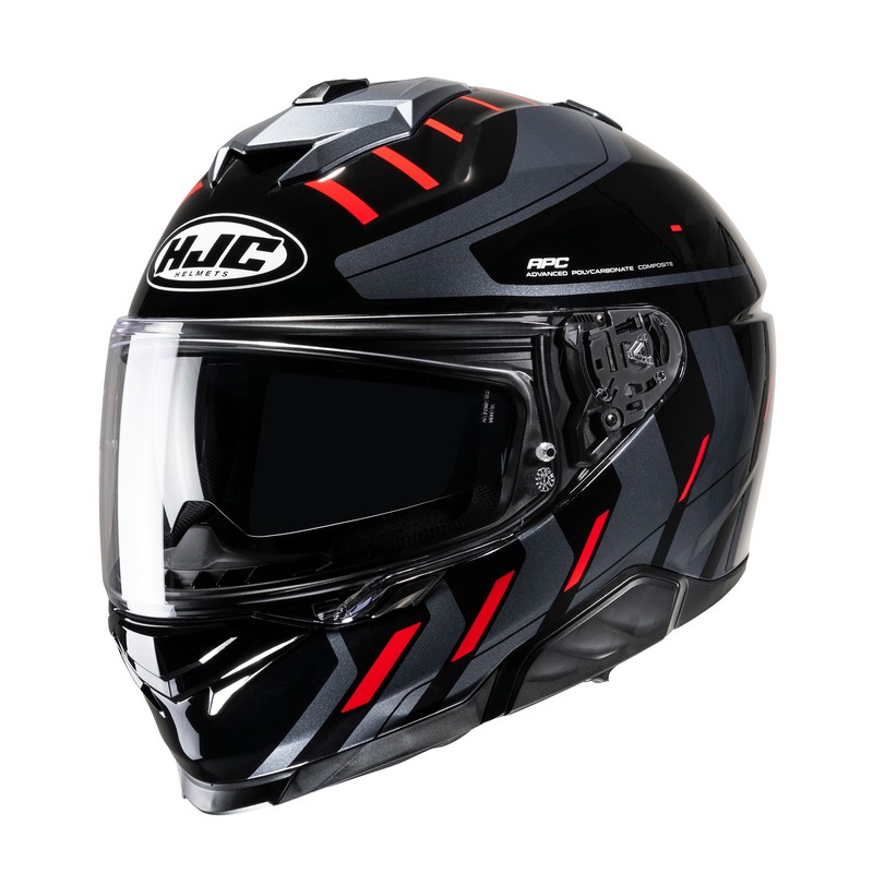 KASK HJC I71 SIMO BLACK/RED 