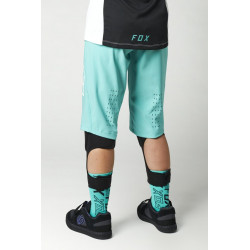 SPODENKI ROWEROWE FOX LADY DEFEND TEAL  ENDURO CROSS