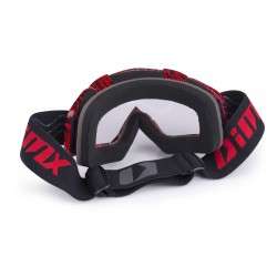 GOGLE IMX MUD GRAPHIC RED/BLACK - SZYBA CLEAR (1 SZYBA W ZESTAWIE) ENDURO CROSS