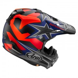 KASK ARAI MX-V STARS AND STRIPES DARK 