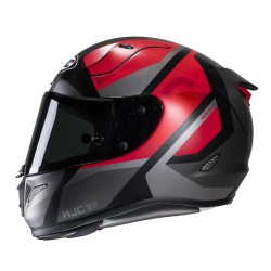 KASK HJC R-PHA-11 SEEZE GREY/RED 