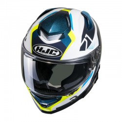 KASK HJC RPHA71 HAPEL BLUE/YELLOW 