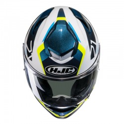 KASK HJC RPHA71 HAPEL BLUE/YELLOW 