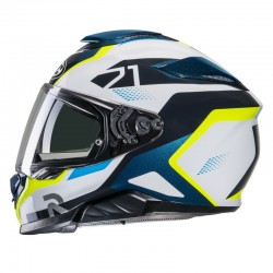 KASK HJC RPHA71 HAPEL BLUE/YELLOW 