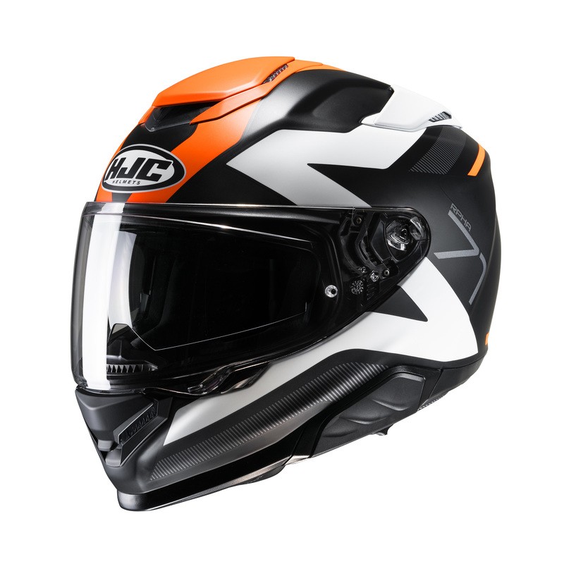 KASK HJC RPHA71 PINNA WHITE/ORANGE 