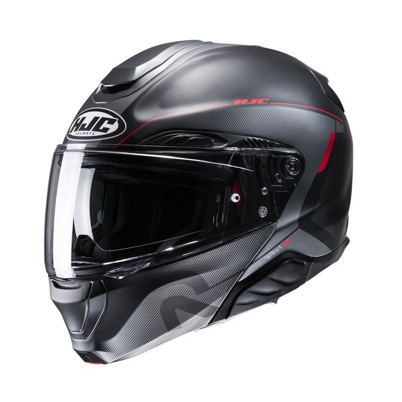 KASK HJC RPHA91 COMBUST BLACK/RED 