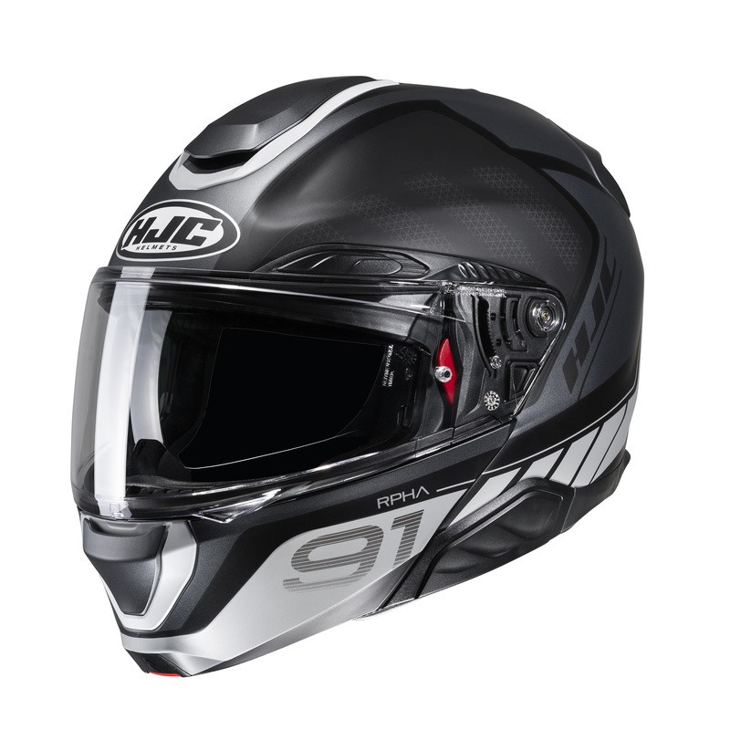 KASK HJC RPHA91 RAFINO BLACK/GREY 