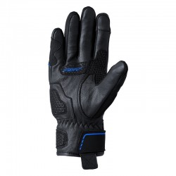 RĘKAWICE SKÓRZANE RST S1 MESH CE BLACK/GREY/NEON BLUE  (3182)