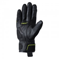 RĘKAWICE SKÓRZANE RST S1 MESH CE BLACK/GREY/FLUO YELLOW  (3182)