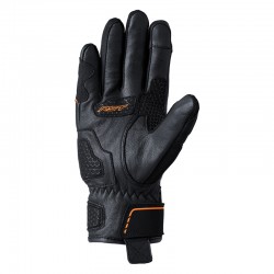 RĘKAWICE SKÓRZANE RST S1 MESH CE BLACK/GREY/NEON ORANGE  (3182)