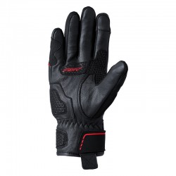 RĘKAWICE SKÓRZANE RST S1 MESH CE BLACK/GREY/RED  (3182)