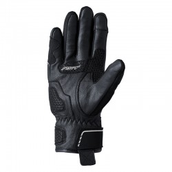 RĘKAWICE SKÓRZANE RST S1 MESH CE BLACK/BLACK/WHITE  (3182)