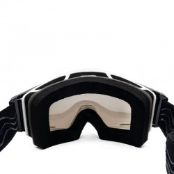 GOGLE IMX SAND WHITE GLS - SZYBA SILVER IRIDIUM + CLEAR (2 SZYBY W ZESTAWIE) ENDURO CROSS