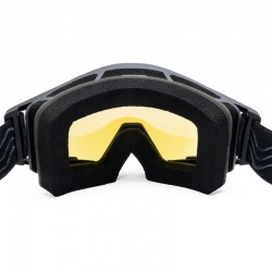 GOGLE IMX SAND BLACK MATT/BLUE - SZYBA BLUE IRIDIUM + CLEAR (2 SZYBY W ZESTAWIE) ENDURO CROSS