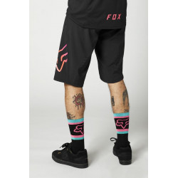 SPODENKI ROWEROWE FOX DEFEND BLACK  ENDURO CROSS