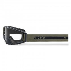 GOGLE IMX SAND BLACK MATT/BRONZE - SZYBA ORANGE IRIDIUM + CLEAR (2 SZYBY W ZESTAWIE) ENDURO CROSS