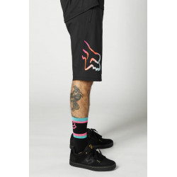 SPODENKI ROWEROWE FOX DEFEND BLACK  ENDURO CROSS