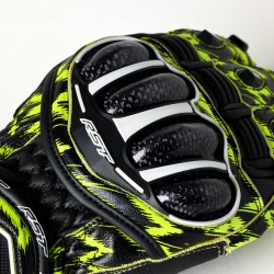 RĘKAWICE SKÓRZANE RST TRACTECH EVO 4 CE DAZZLE YELLOW  (2666)