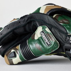 RĘKAWICE SKÓRZANE RST TRACTECH EVO 4 CE KHAKI CAMO  (2666)