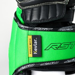 RĘKAWICE SKÓRZANE RST TRACTECH EVO 4 CE NEON GREEN/BLACK  (2666)