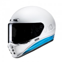 KASK HJC V10 TAMI WHITE/BLUE 