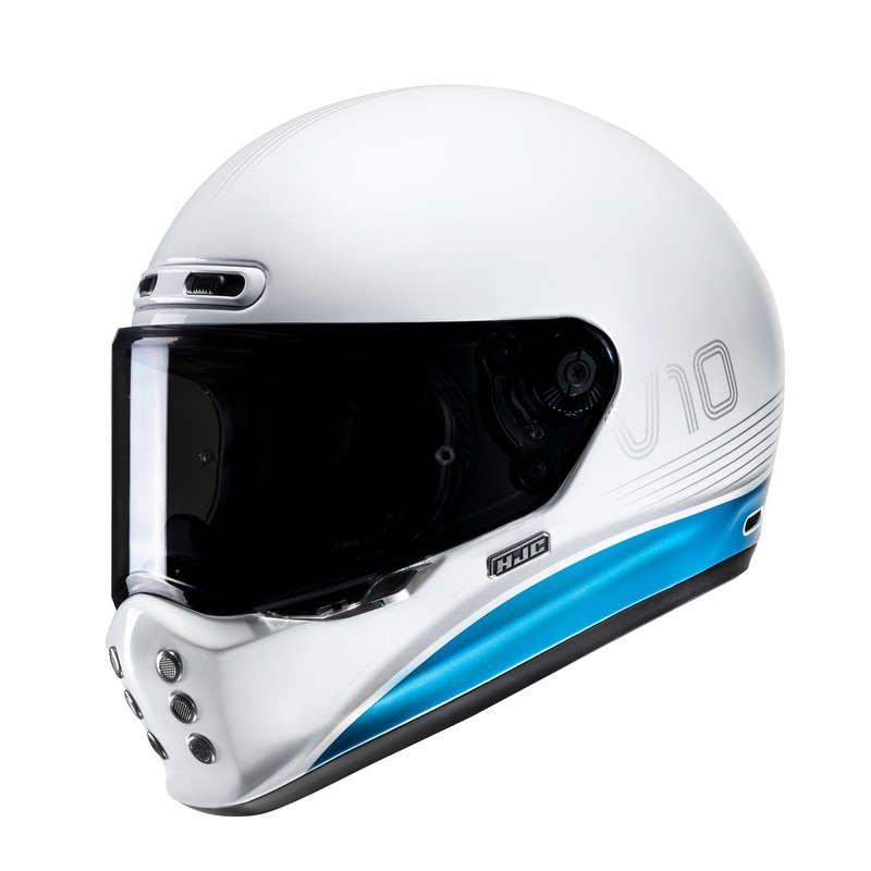 KASK HJC V10 TAMI WHITE/BLUE 