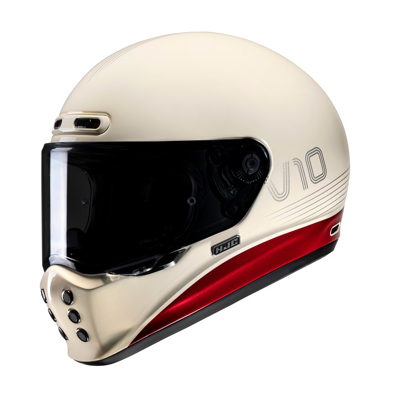 KASK HJC V10 TAMI WHITE/RED 