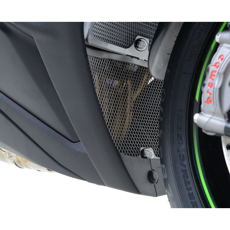 OSŁONA KOLEKTORÓW WYDECHOWYCH RG RACING KAWASAKI ZX10R 11-16 GREEN