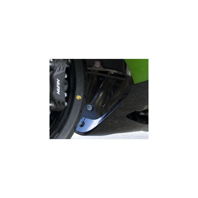 OSŁONA KOLEKTORÓW WYDECHOWYCH RG RACING KAWASAKI ZZR1400 06-19 BLACK