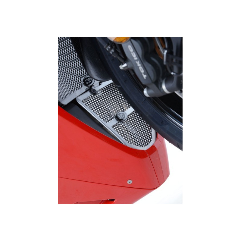 OSŁONA KOLEKTORÓW WYDECHOWYCH RG RACING HONDA CBR1000RR / RR SP / RR SP2 17- RED