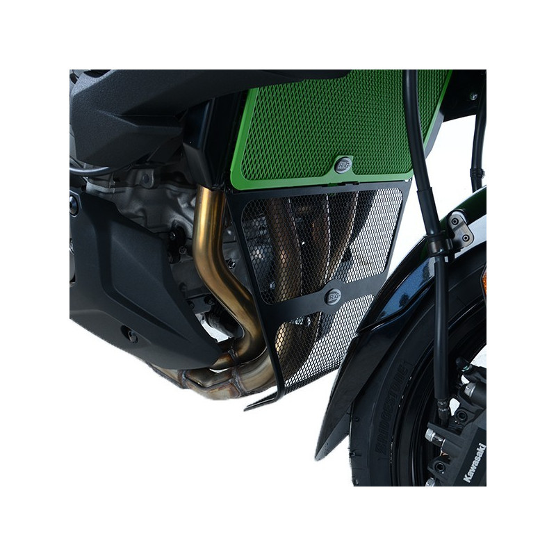 OSŁONA KOLEKTORÓW WYDECHOWYCH RG RACING KAWASAKI VERSYS 1000 19- BLACK